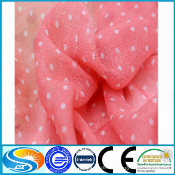 100% Polyester Voile Fabric polyester and cotton voile fabric in greige